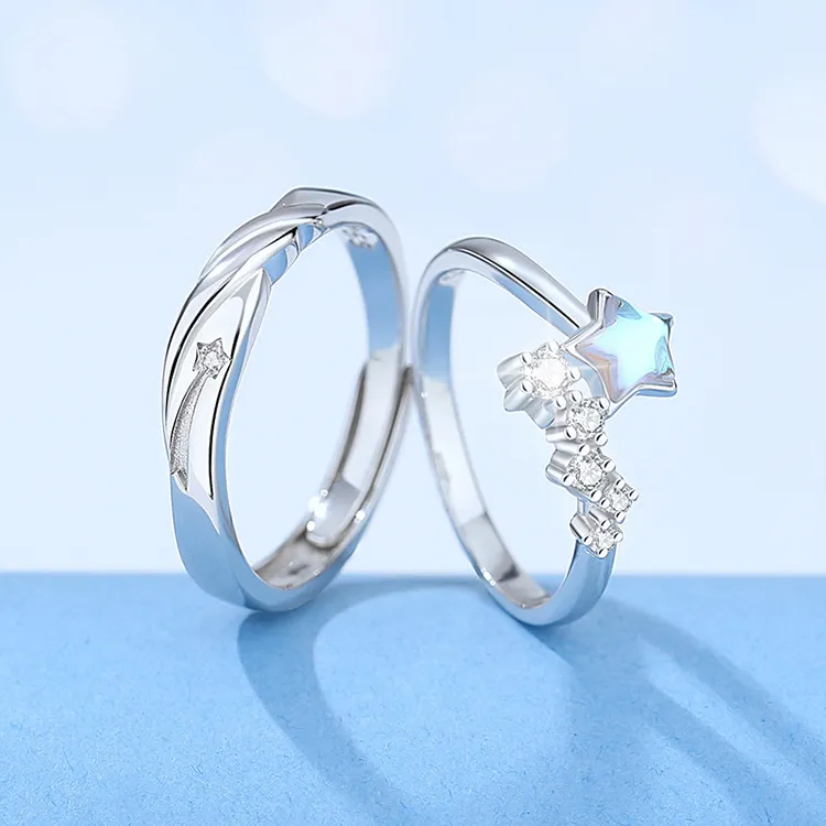 Chongqing Gold Store S925 Silver Rings Unisex-3