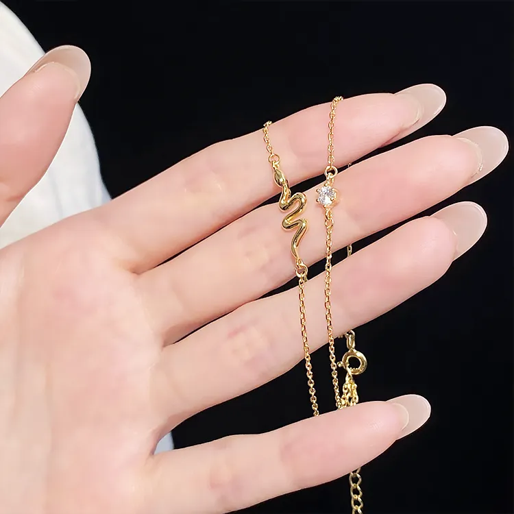 Chongqing Gold Store S925 Silver Bracelets Unisex-2