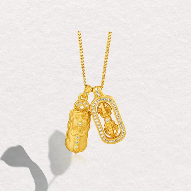 Chongqing Gold Store Alloy Necklaces Women's-2