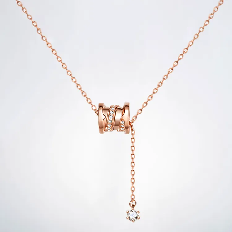 Chongqing Gold Store S925 Silver Necklaces Women's-2