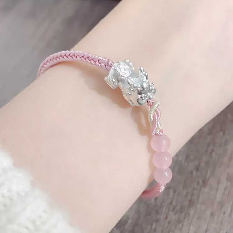 Chongqing Gold Store S999 Silver Bracelets Women's-1