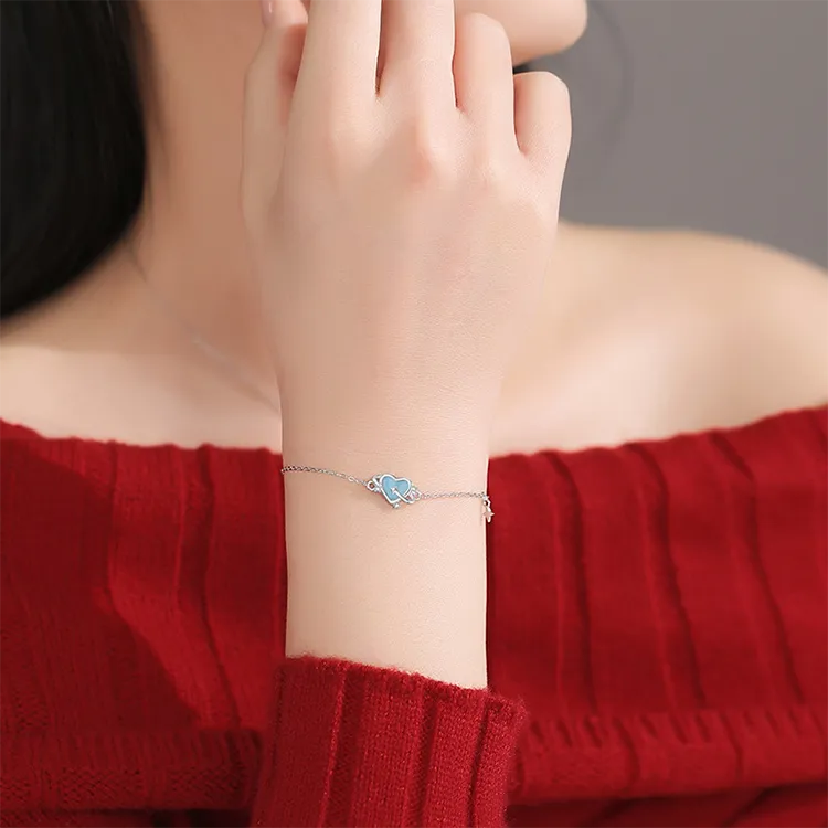 Chongqing Gold Store S 999 Fine Silver Bracelets Women's-3