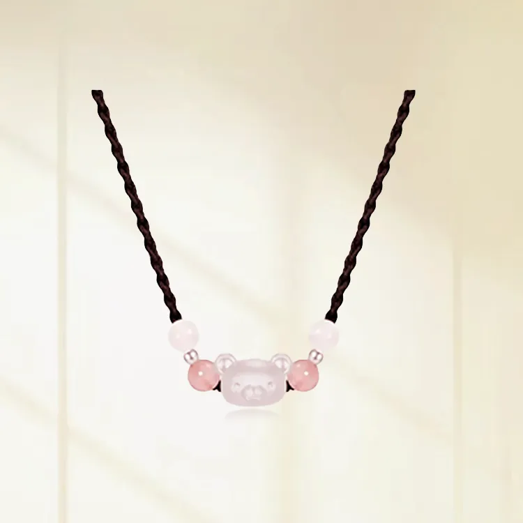 Chongqing Gold Store 999 Fine Silver Necklaces Unisex-3