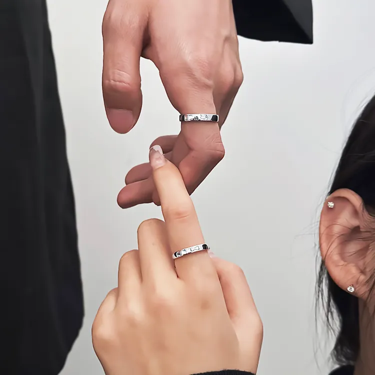 Chongqing Gold Store Alloy Rings Unisex-1