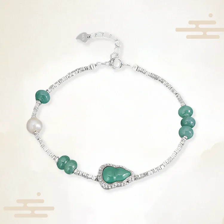 Chongqing Gold Store S925 Silver Bracelets Women's-1
