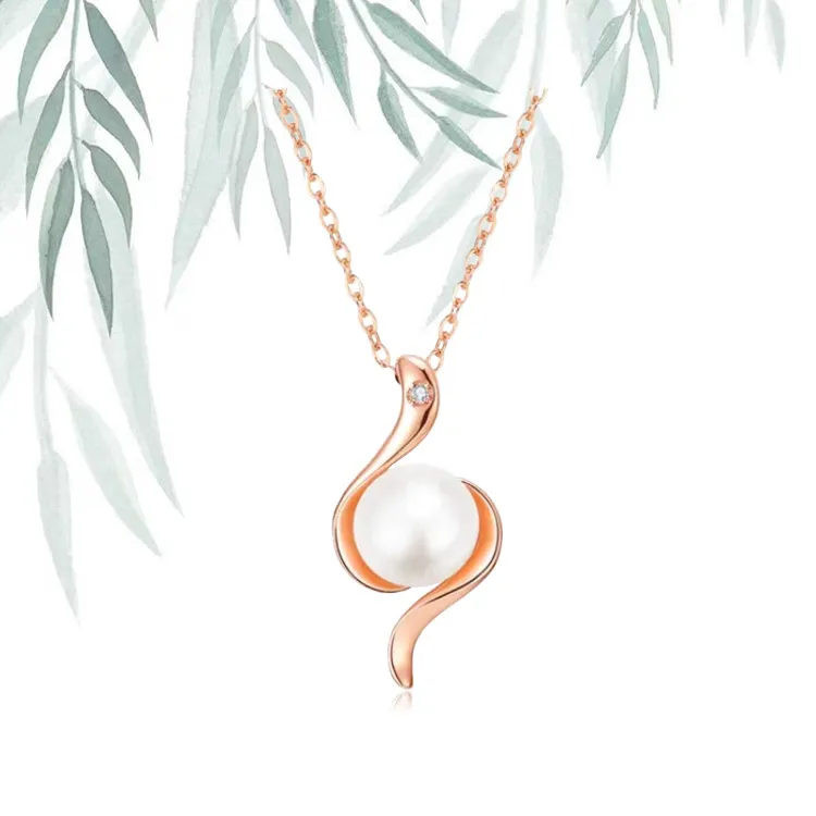 Chongqing Gold Store S925 Silver Necklaces Women's-2