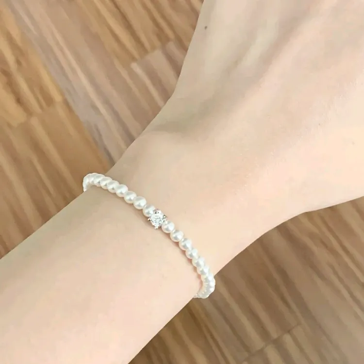 Chongqing Gold Store S925 Silver Bracelets Women's-2