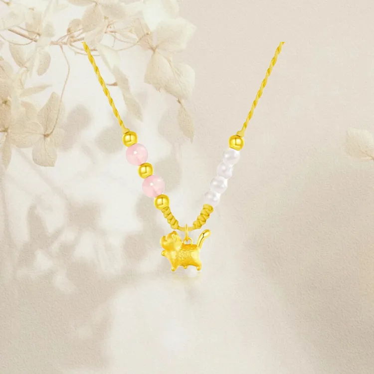 Chongqing Gold Store 990 Silver Necklaces Women's-3