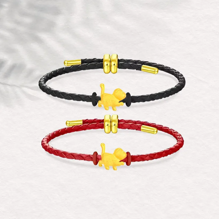 Chongqing gold store Gold Bracelet Unisex-1
