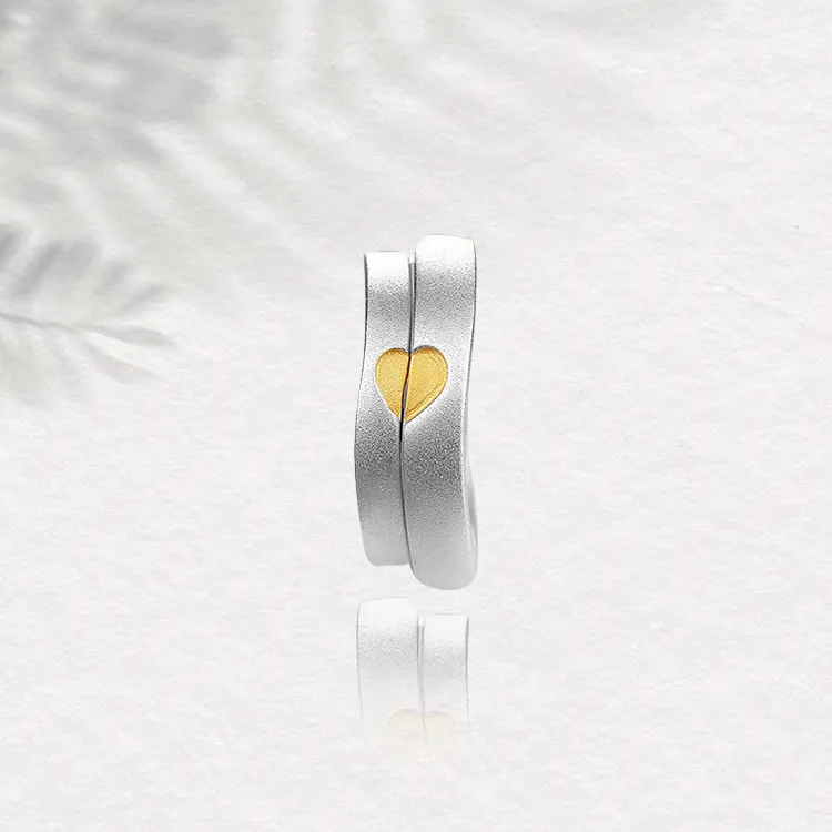 Chongqing Gold Store S925 Silver Rings Unisex-5
