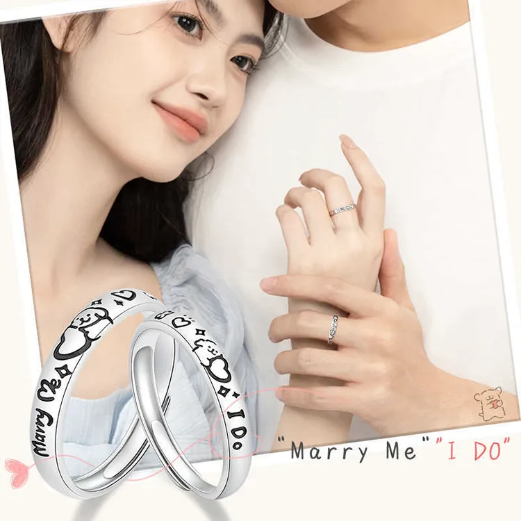 Chongqing Gold Store S999 Fine Silver Rings Unisex-1