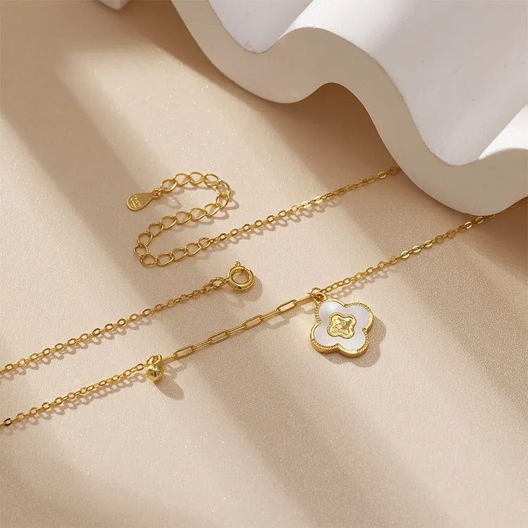 Chongqing Gold Store S925 Silver Necklaces Unisex-4