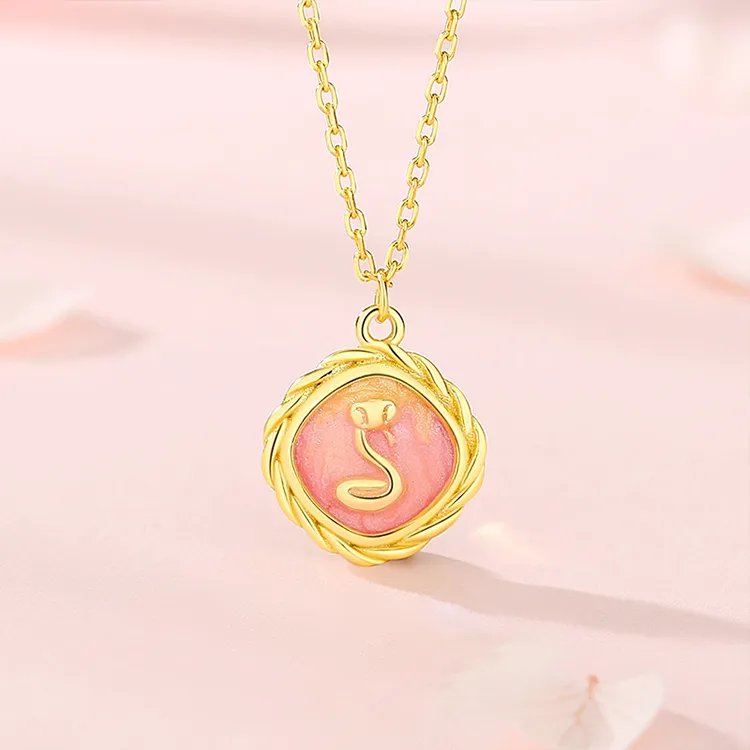 Chongqing Gold Store S925 Silver Necklaces Women's-1