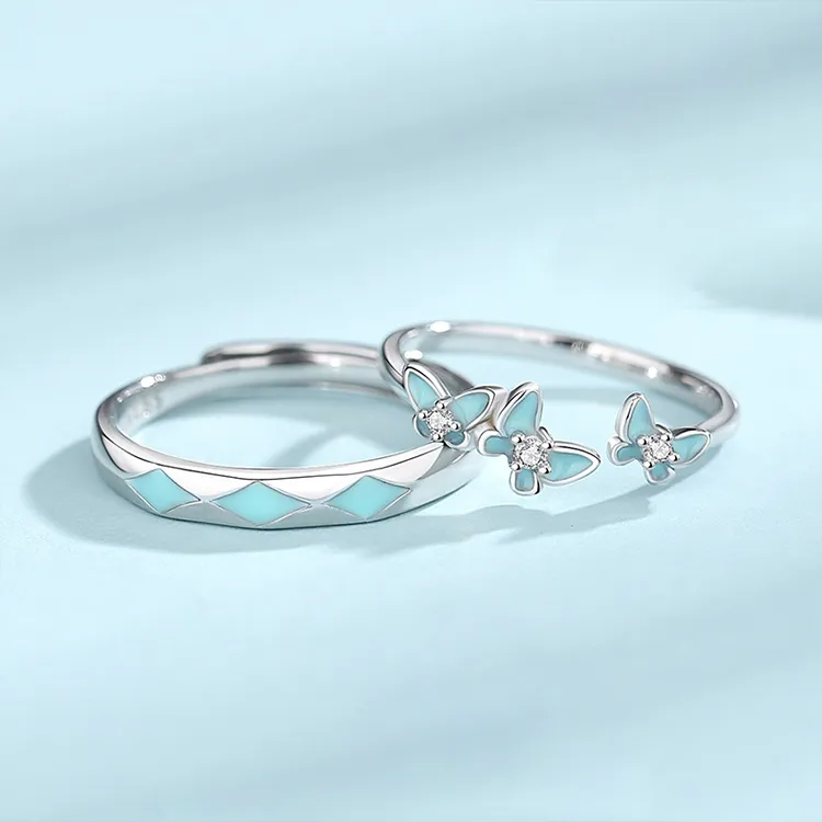 Chongqing Gold Store S925 Silver Rings Unisex-3