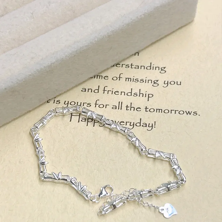 Chongqing Gold Store S999 Fine Silver Bracelets Unisex-3