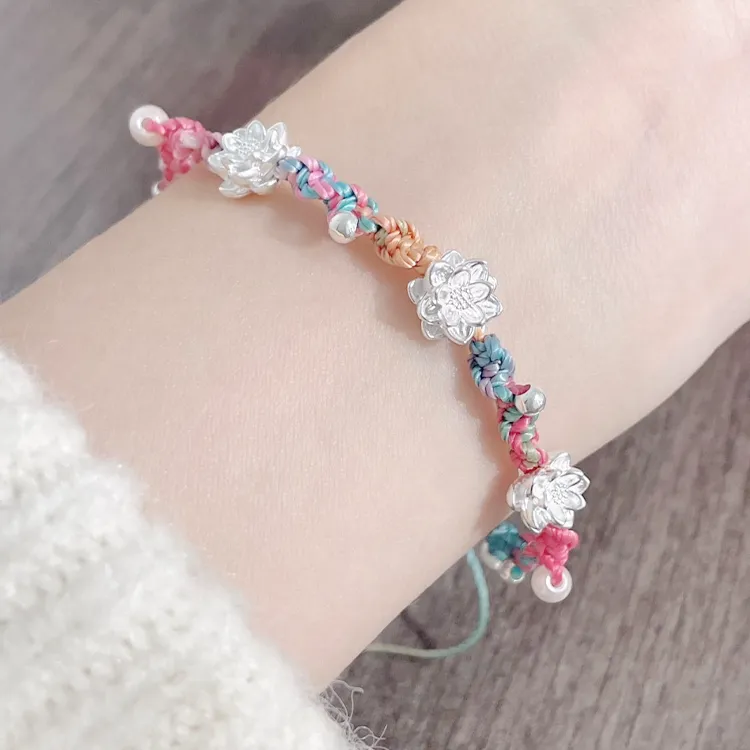 Chongqing Gold Store S999 Silver Bracelets Women's-4