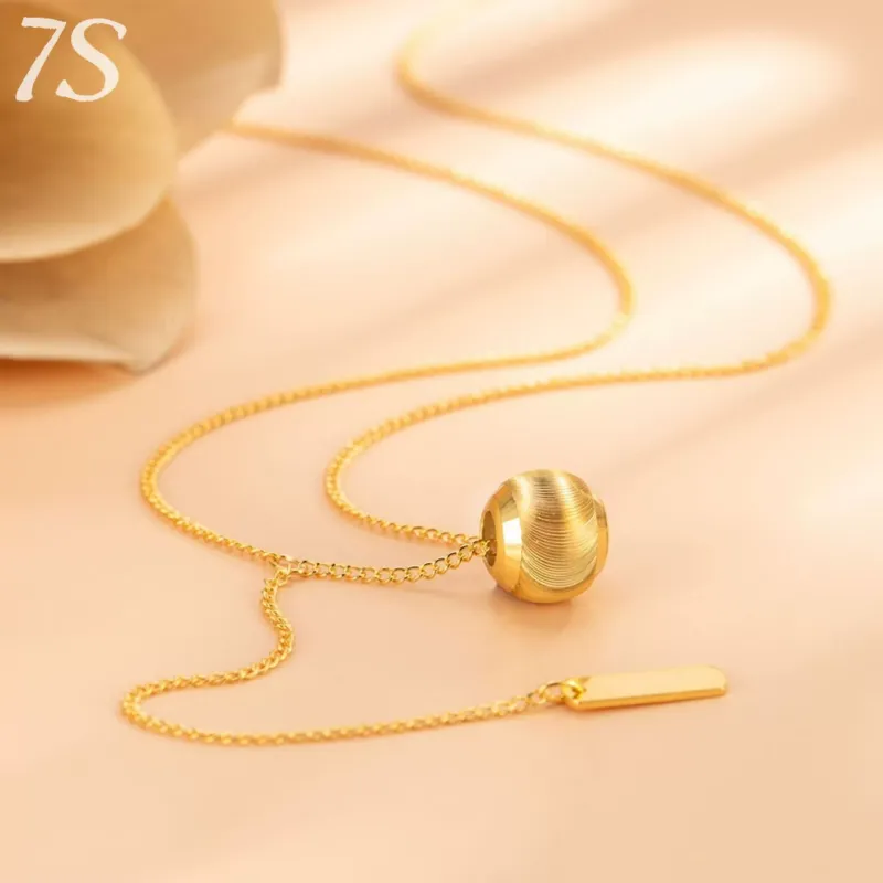 Chongqing Gold Store S925 Silver Necklaces Women's-3