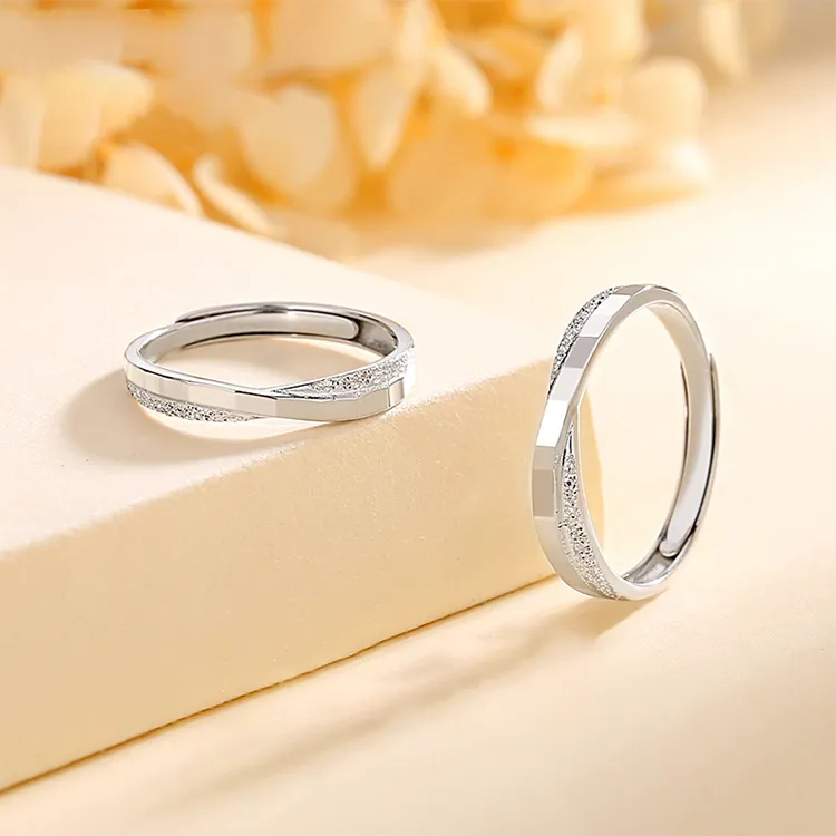 Chongqing Gold Store 999 Fine Silver Rings Unisex-4