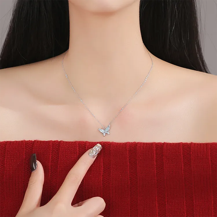 Chongqing Gold Store S 999 Fine Silver Necklaces Women's-4