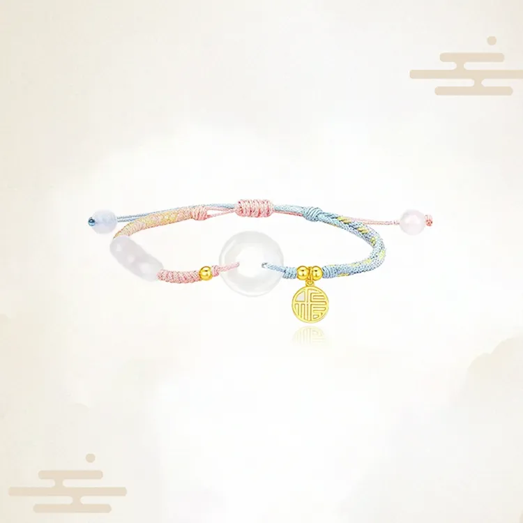 Chongqing Gold Store Colored Glaze Bracelets Unisex-3