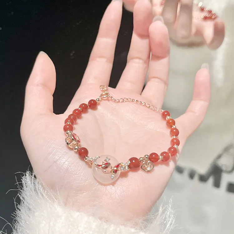 Chongqing Gold Store S925 Silver Bracelets Women's-2