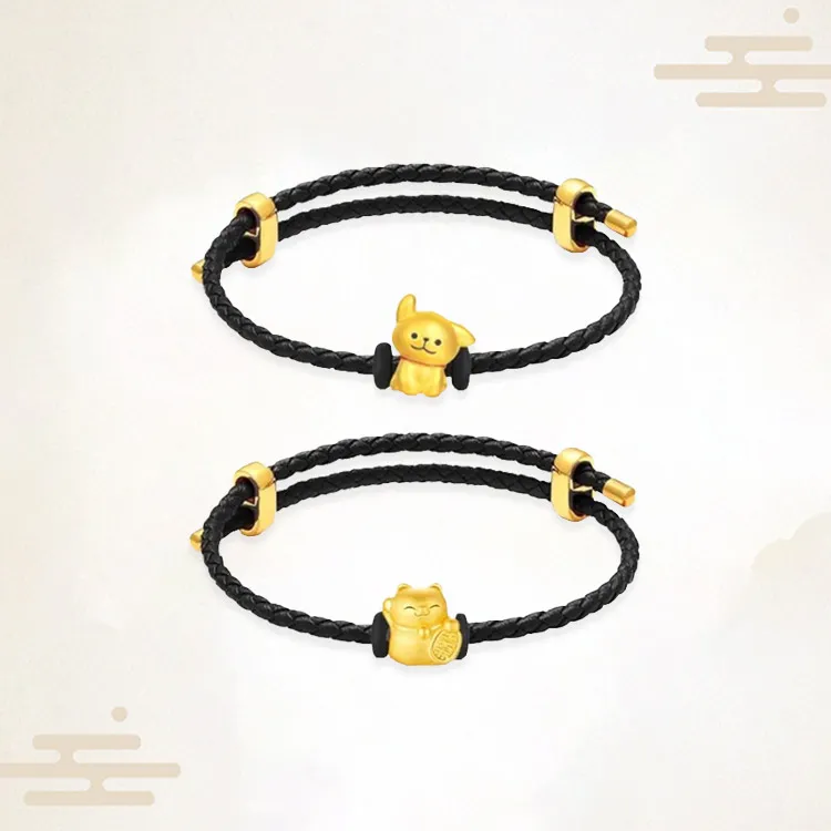 Chongqing gold store Gold Bracelet Unisex-1