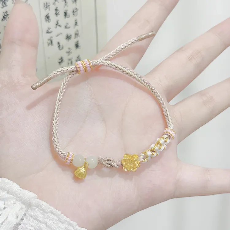 Chongqing Gold Store S999 Fine Silver Bracelets Women's-3