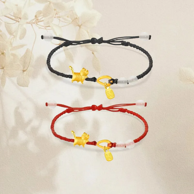 Chongqing gold store Gold Bracelet Unisex-3