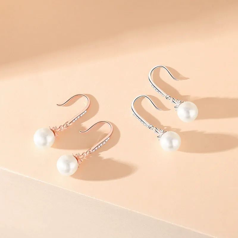 Chongqing Gold Store S925 Silver Earrings Women's-1