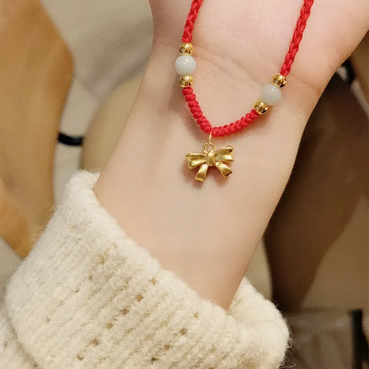 Chongqing Gold Store 999 Fine Silver Necklaces Women's-2