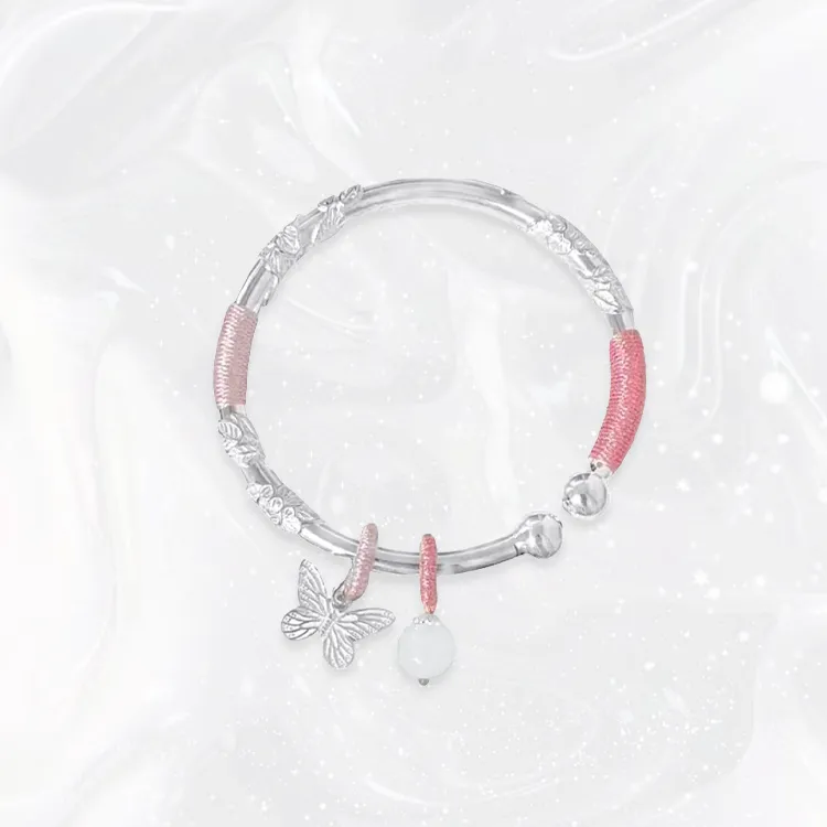 Chongqing Gold Store S999 Fine Silver Sterling Silver Bracelets Women's-1