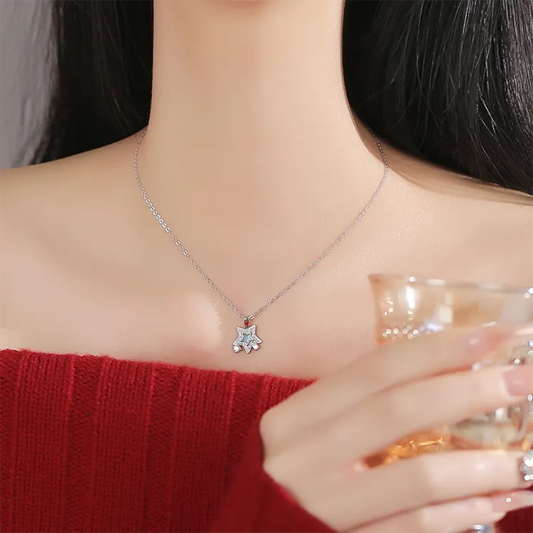 Chongqing Gold Store S 999 Fine Silver Necklaces Women's-2