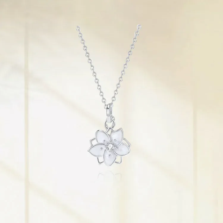 Chongqing Gold Store S925 Silver Necklaces Women's-2