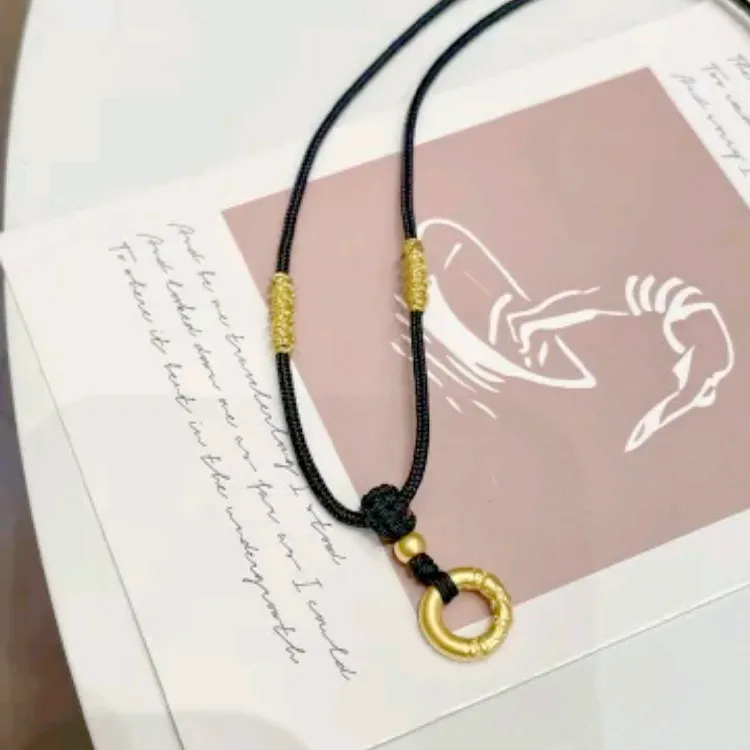 Chongqing Gold Store 999 Fine Silver Necklaces Unisex-4
