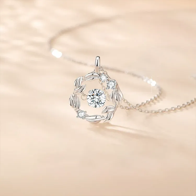 Chongqing Gold Store S925 Silver Necklaces Women's-1