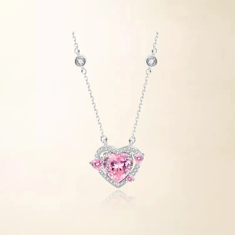 Chongqing Gold Store S925 Silver Necklaces Women's-2