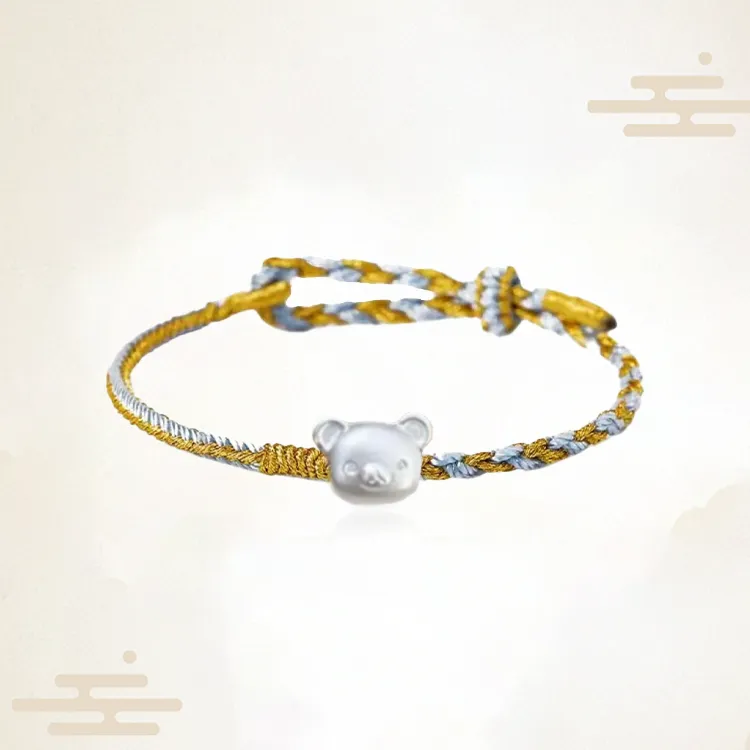 Chongqing Gold Store S999 Fine Silver Bracelets Women's-4