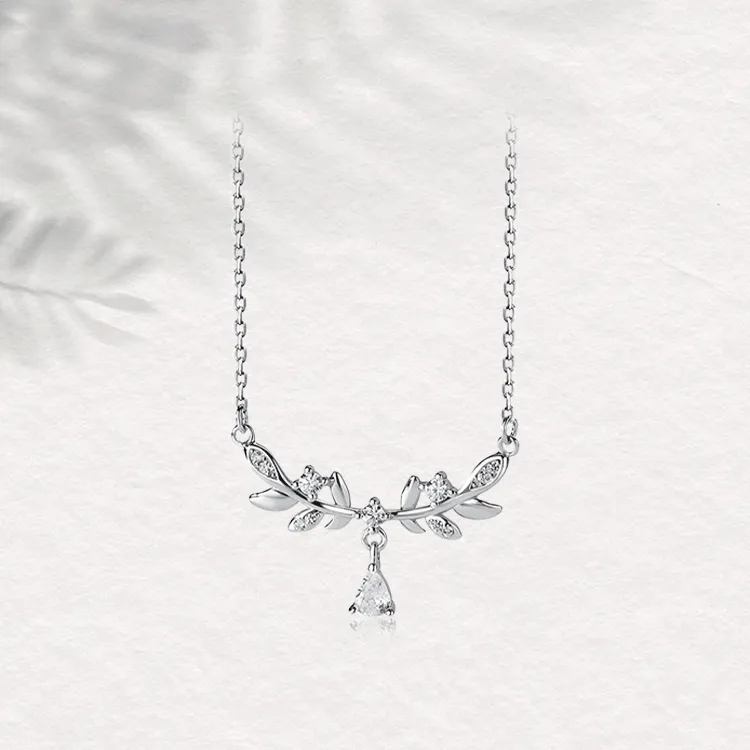 Chongqing Gold Store S999 Fine Silver Necklaces Women's-3