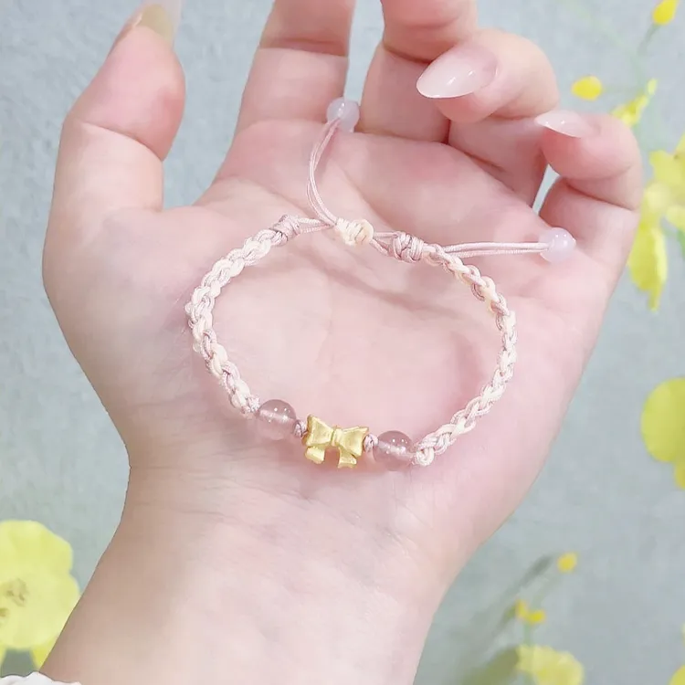Chongqing Gold Store S999 Fine Silver Bracelets Women's-5