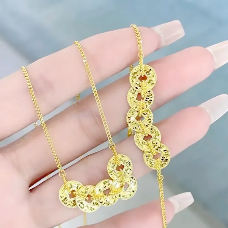 Chongqing Gold Store S925 Silver Bracelets Women's-1