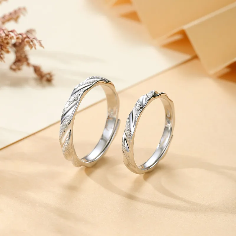 Chongqing Gold Store S925 Silver Rings Unisex-2