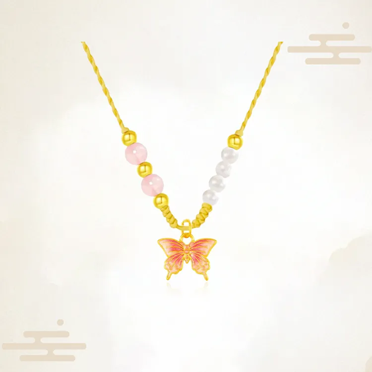 Chongqing Gold Store S990 Silver Necklaces Women's-5