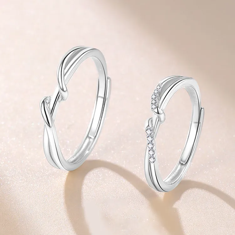 Chongqing Gold Store S999 Fine Silver Rings Unisex-2