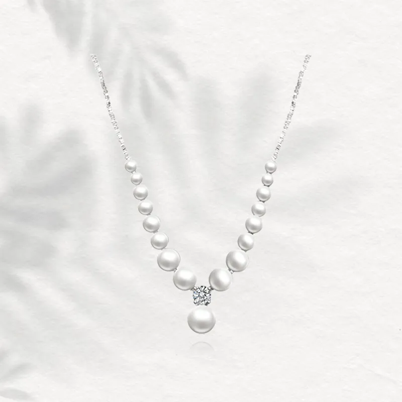 Chongqing Gold Store S925 Silver Necklaces Unisex-4