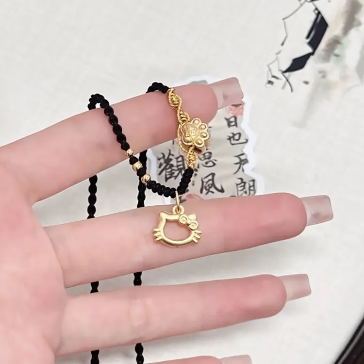 Chongqing Gold Store 999 Fine Silver Necklaces Unisex-3