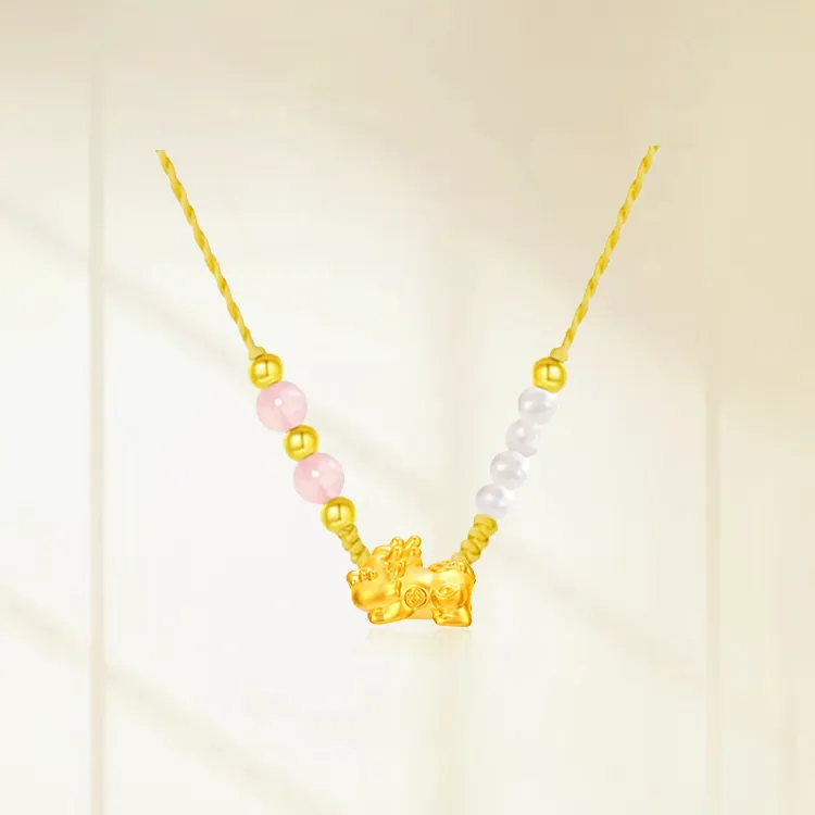 Chongqing Gold Store S990 Silver Necklaces Women's-4