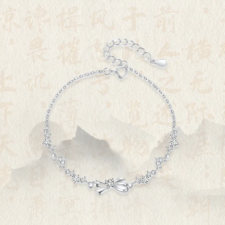 Chongqing Gold Store S999 Fine Silver Bracelets Women's-4
