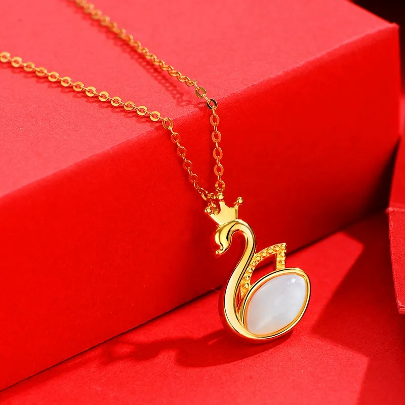 Chongqing Gold Store S925 Silver Necklaces Unisex-2