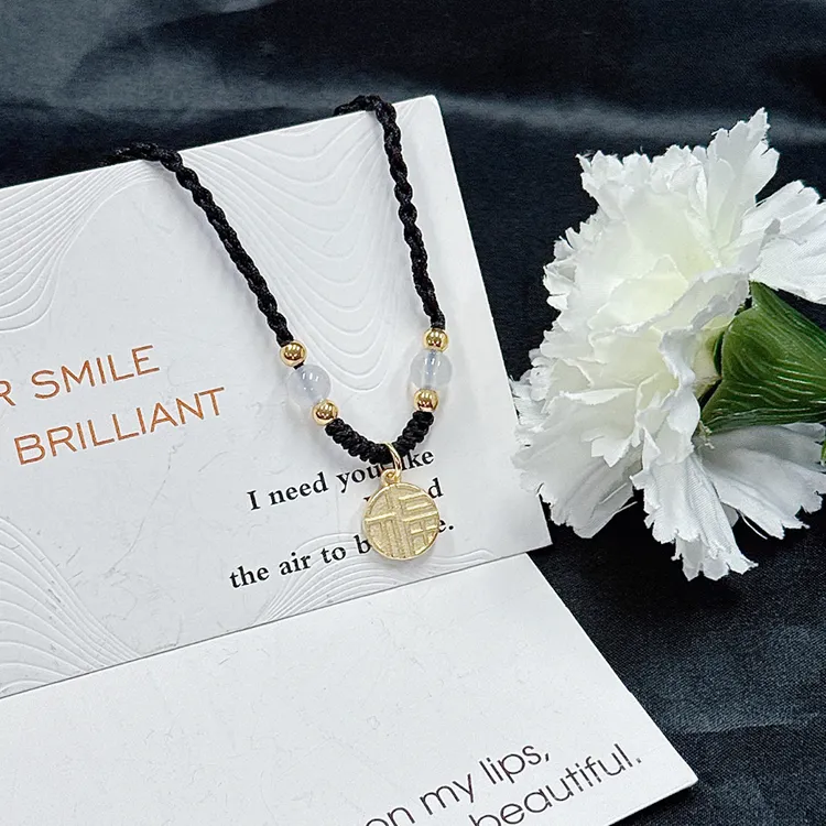 Chongqing Gold Store 999 Fine Silver Necklaces Unisex-3