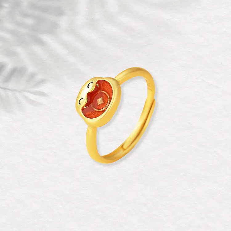 Chongqing Gold Store S925 Silver Rings Women's-2